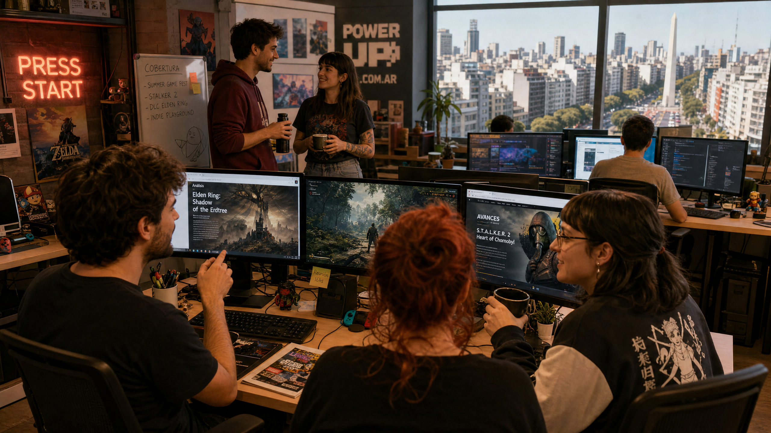 Equipo de Quantum Barrage en Buenos Aires